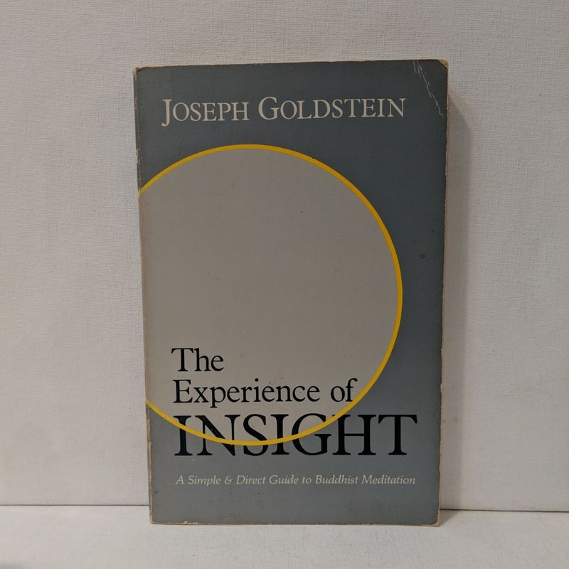 The Experience of Insight 