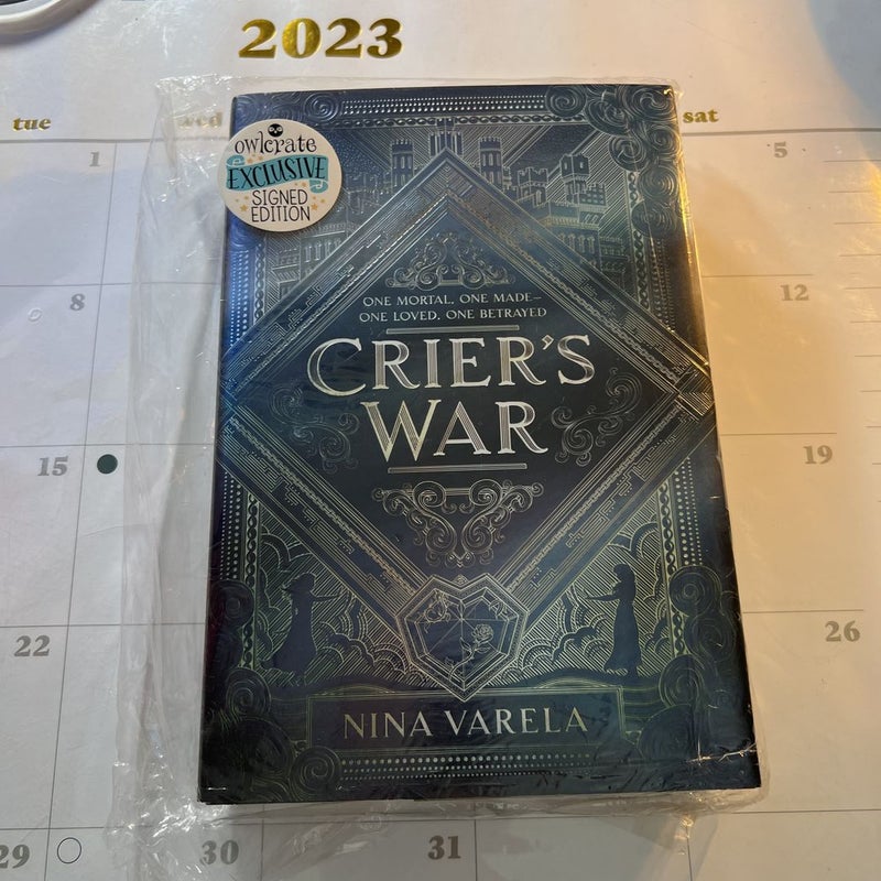 Criers War by Nina Varela, Hardcover Pangobooks