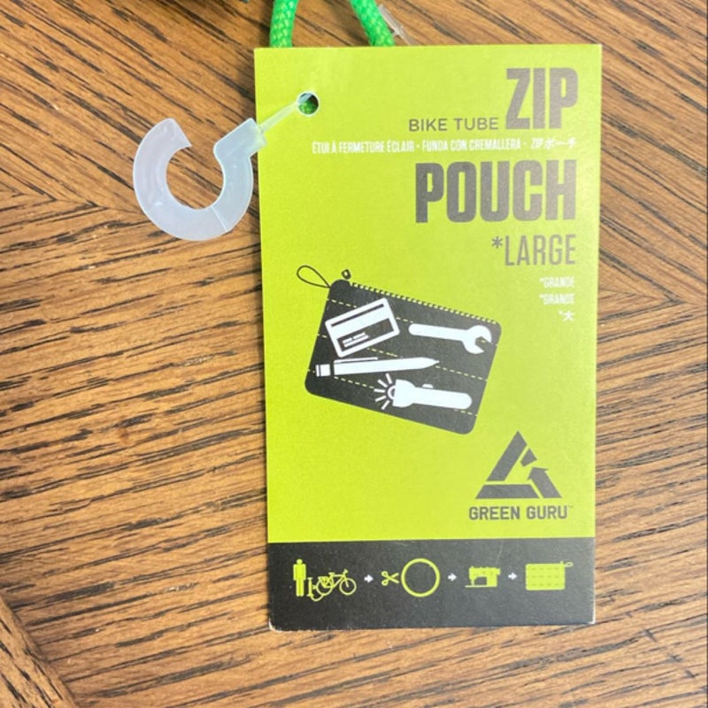 Recycled materials zip lock bag