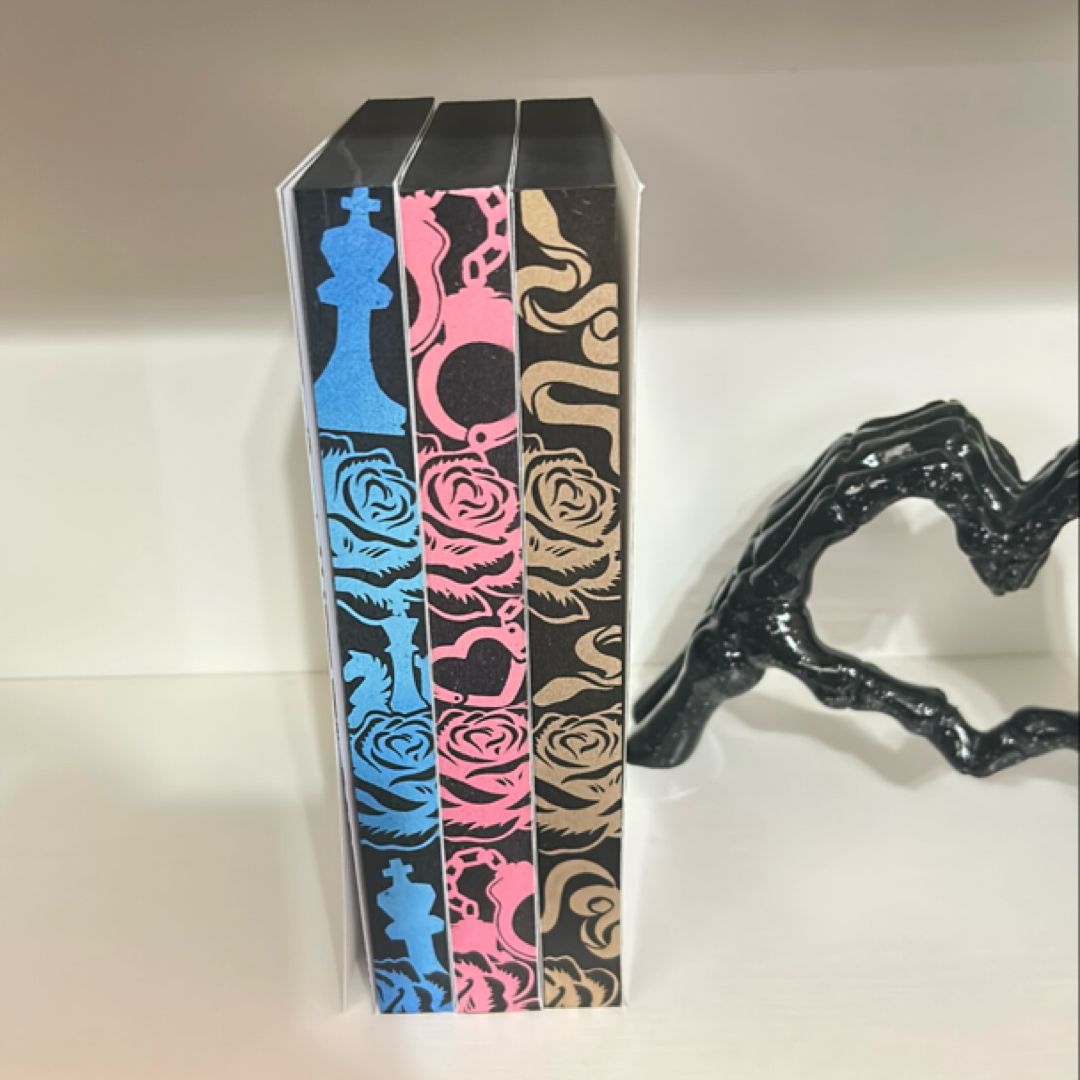 Empire of Lies Pain Lust 3 books J. L. Beck series SPRAYED EDGES