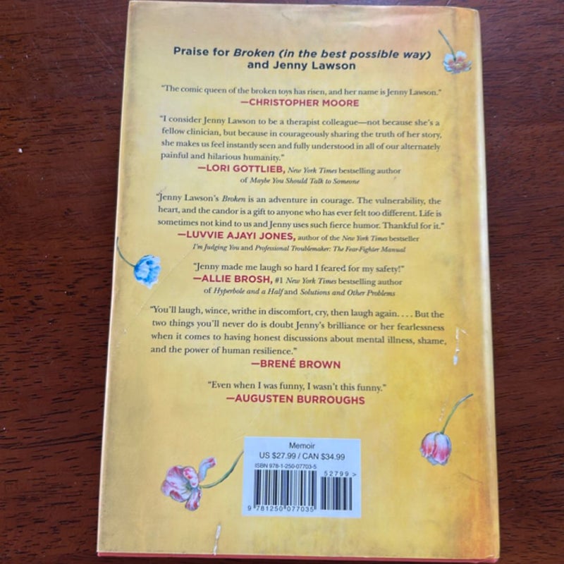 SIGNED COPY Broken (in the Best Possible Way)