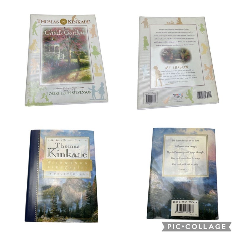 Thomas Kinkade Devotional & Verses Lot