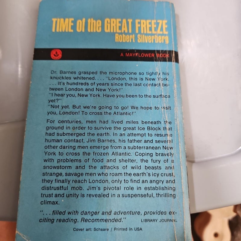 Time of the Great Freeze