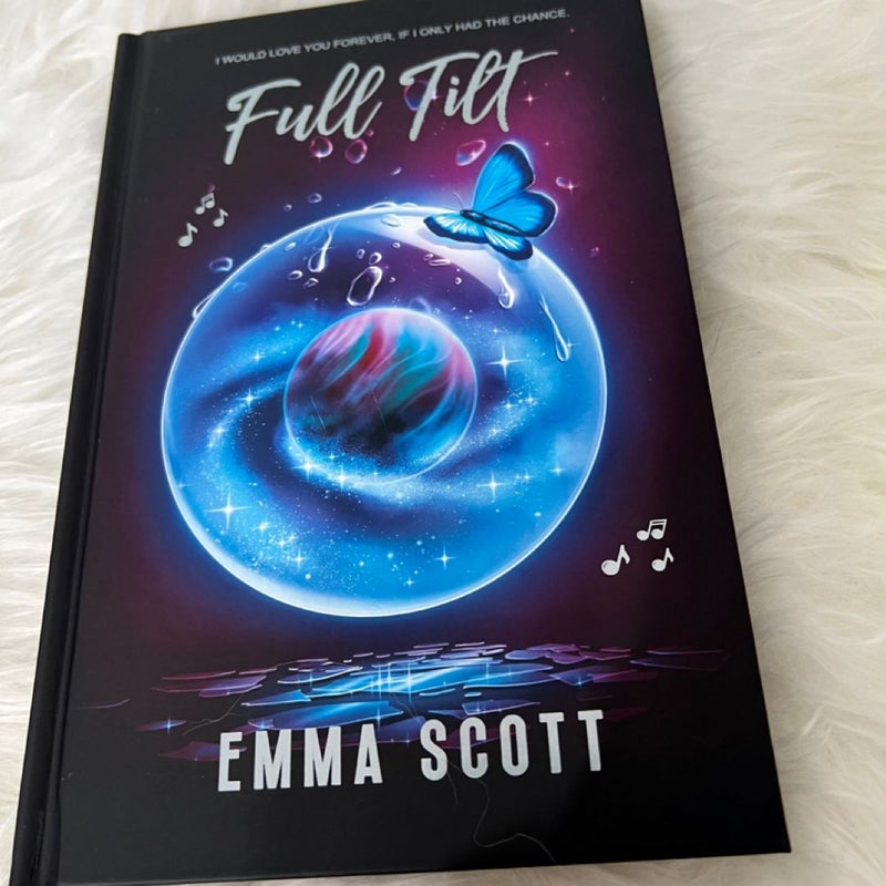 SIGNED Full Tilt & All In  Emma Scott Eternal Embers Book Box Special Edition