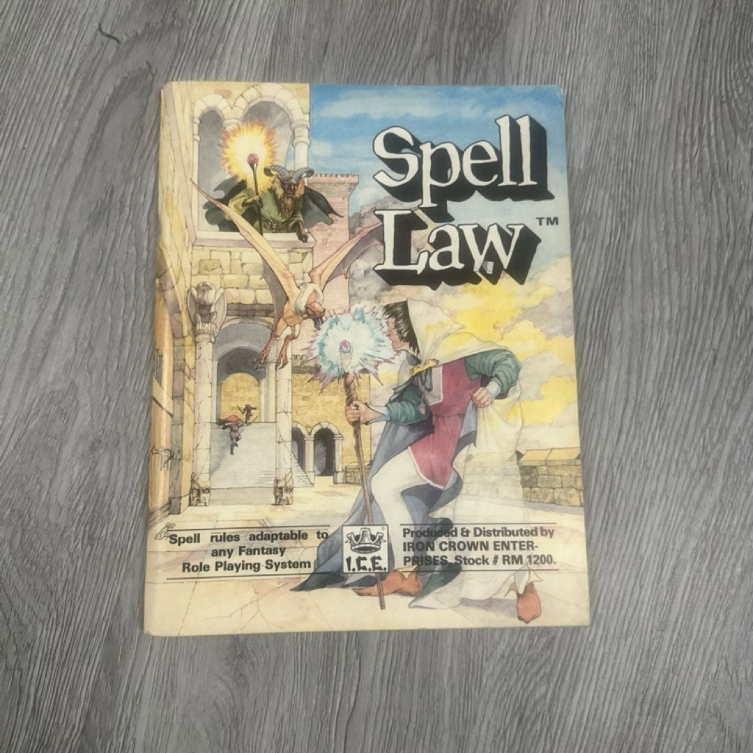 Spell Law Vintage ‘80s RPG DND 