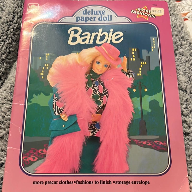 Vintage Barbie Paper Doll book 