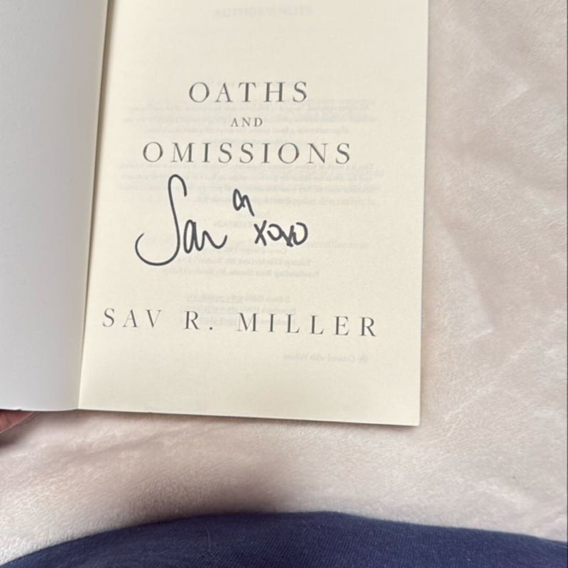 Oaths and Omissions SIGNED 