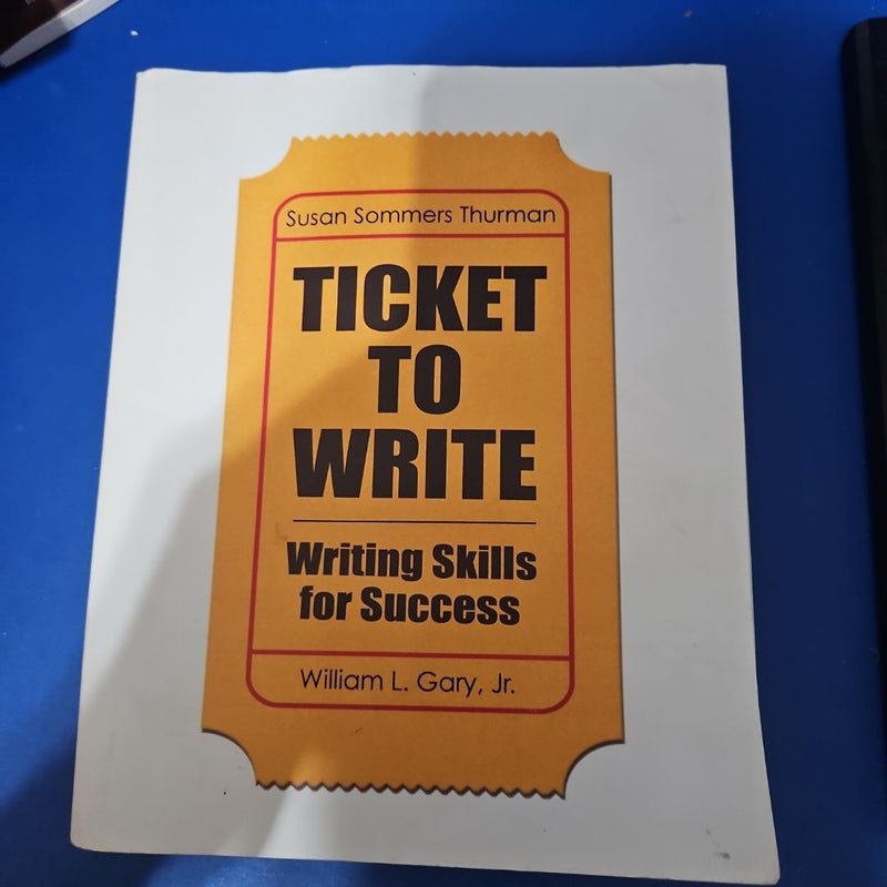 Ticket to Write
