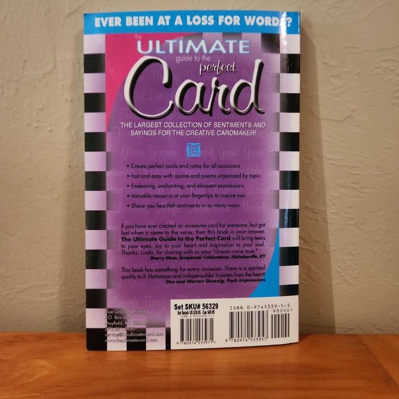 The Ultimate Guide to the Perfect Card