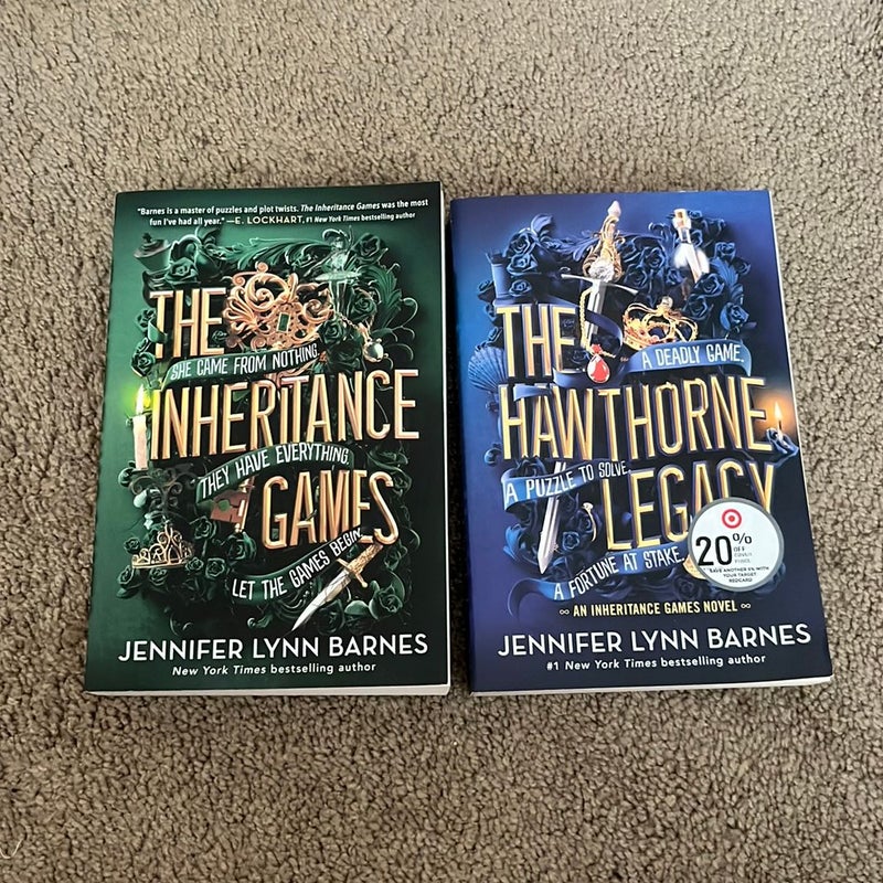 The Inheritance Games and The Hawthorne Legacy Book Bundle!