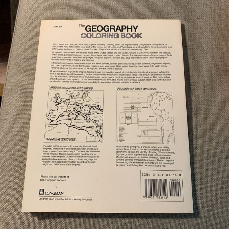 Geography Coloring Book