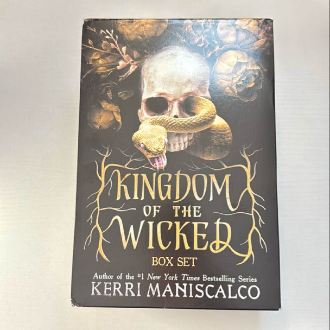 Kingdom of the Wicked Series Hardcover 3 Book Set NEW! by