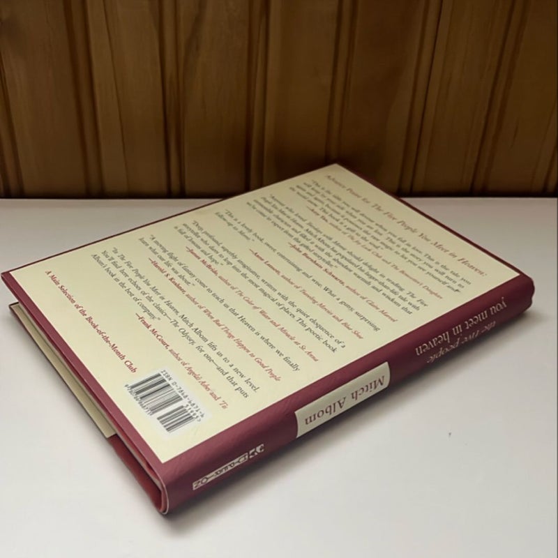 The Five People You Meet in Heaven - FIRST EDITION