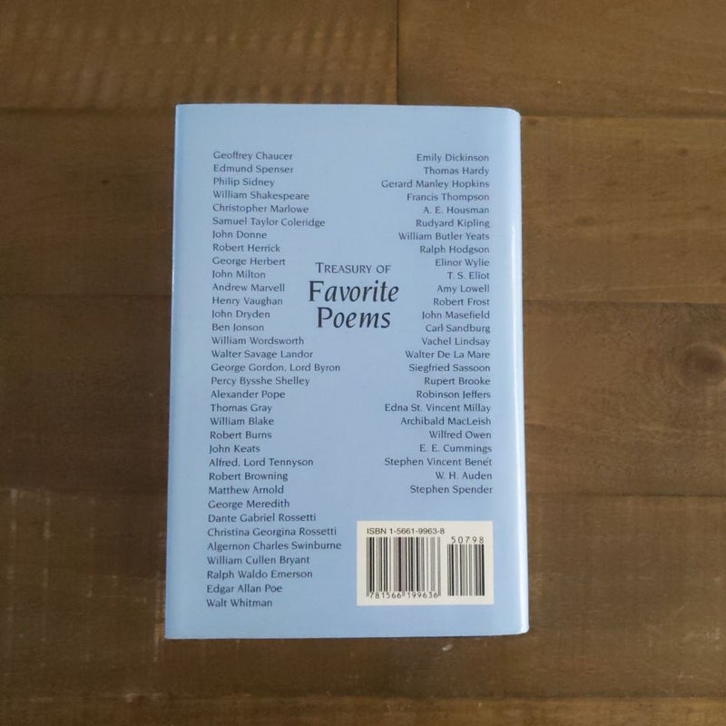 Treasury of Favorite Poems