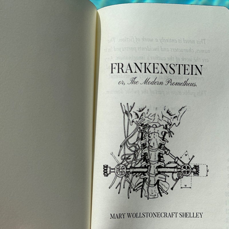 Fae Crate Special Edition July Book Box Frankenstein or The Modern Prometheus 