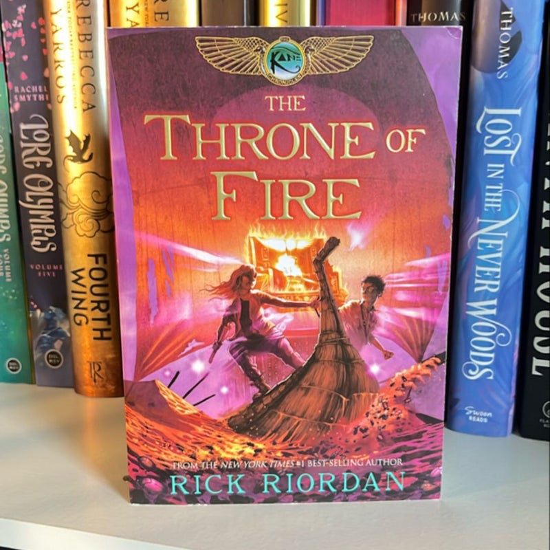 Kane Chronicles, the, Book Two the Throne of Fire