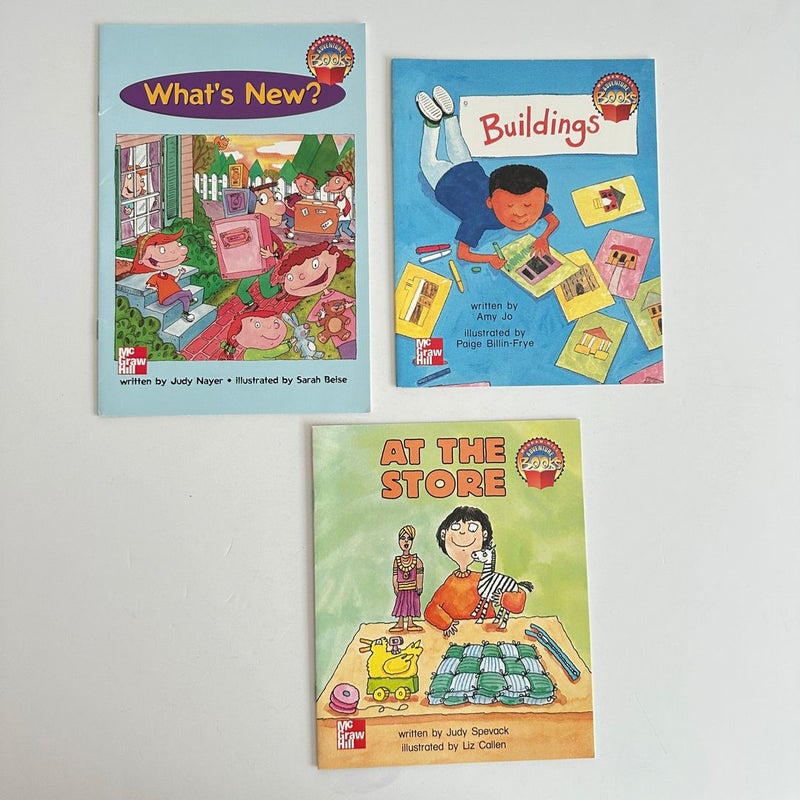 McGraw-Hill Adventure Books, Lot of 6, Early Reader