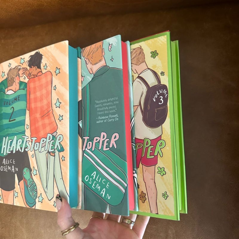 Fairyloot Heartstopper Volume 3 by shops Alice Oseman Special Edition *MISPRINT*