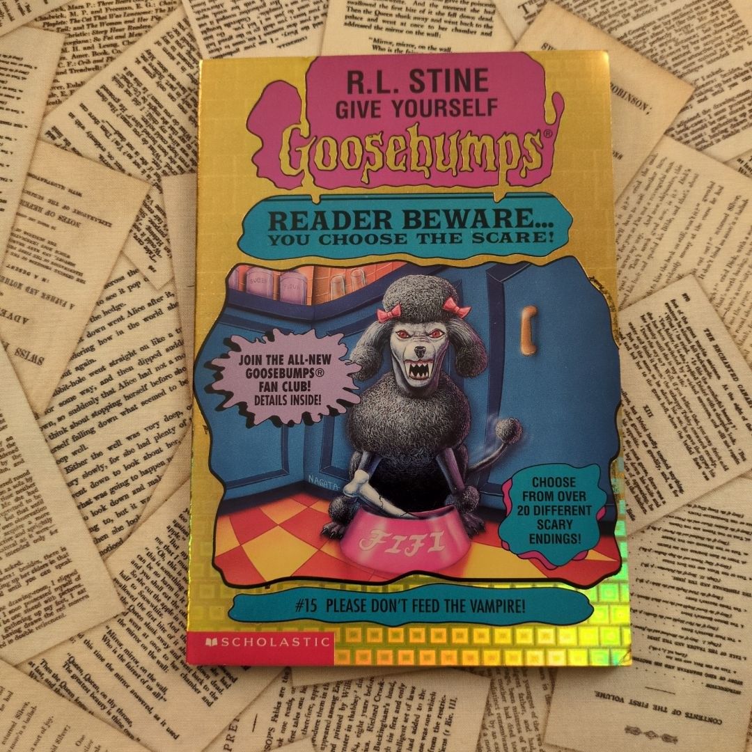 Give Yourself Goosebumps #15: Please Don't Feed the Vampire! (First Edition)