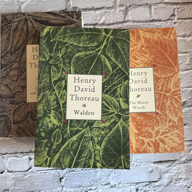 Henry David Thoreau Box Set