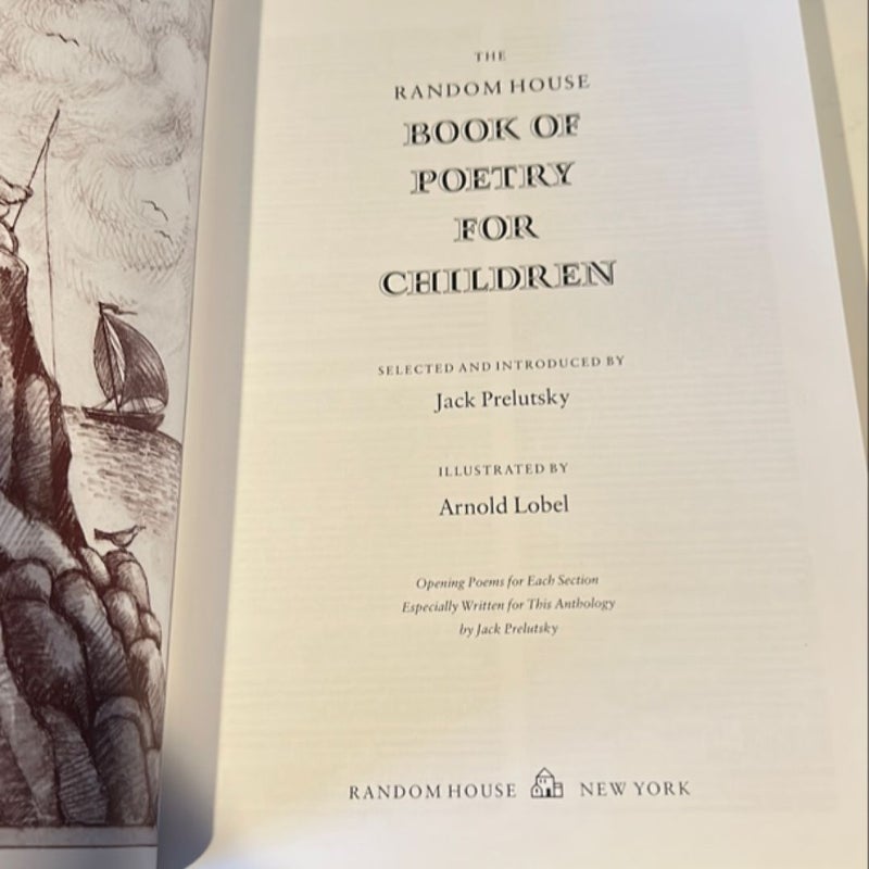 The Random House Book of Poetry for Children