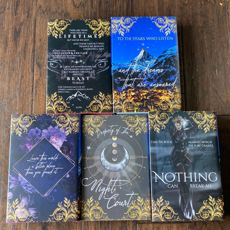 A Court of Thorns and Roses - AcryliPics exclusive edition set