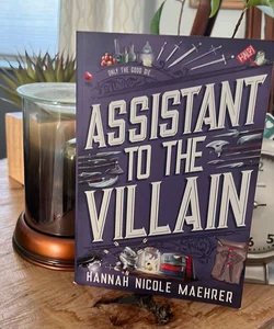 Asistente del villano [Assistant to the Villain] by Hannah Nicole Maehrer -  Audiobook 