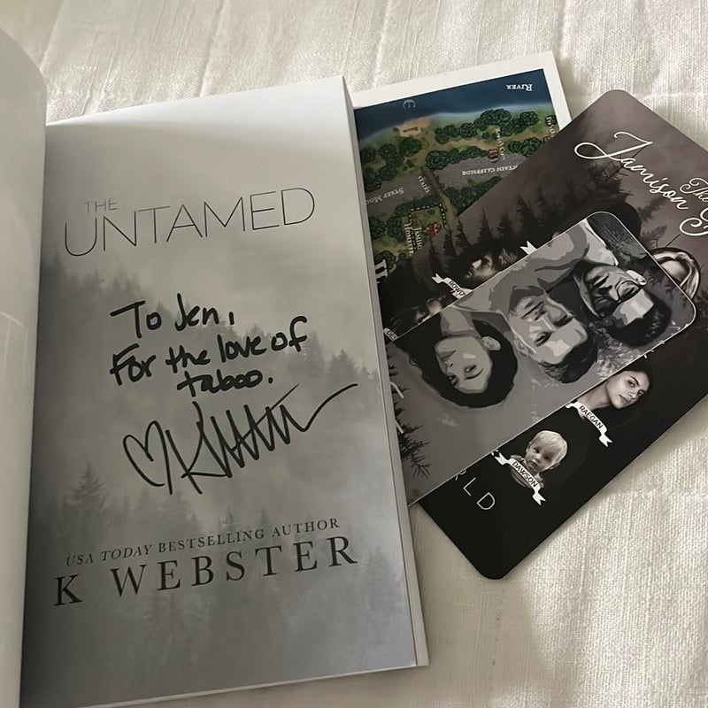 The Untamed (SIGNED) by K. Webster