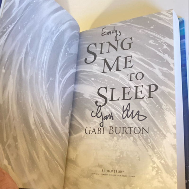 *SIGNED* Sing Me to Sleep