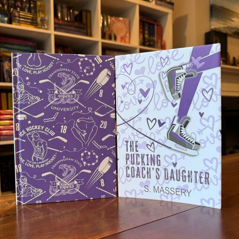 *Handsigned* Fabled The Pucking Coach's Daughter by S. Massery