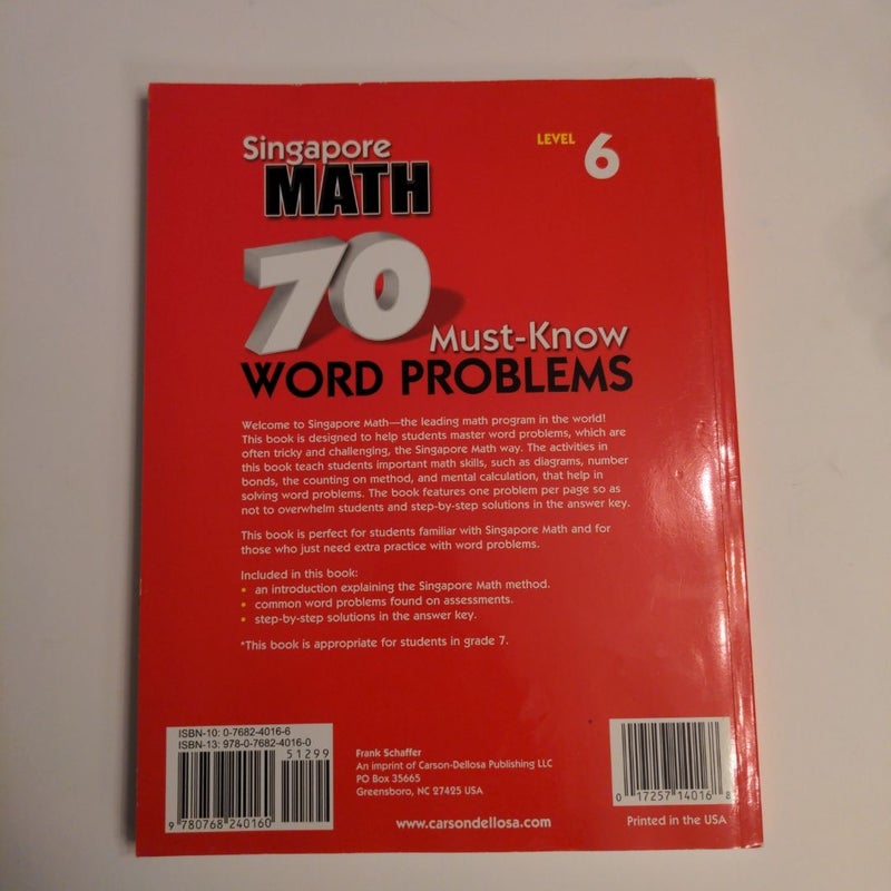 70 Must-Know Word Problems