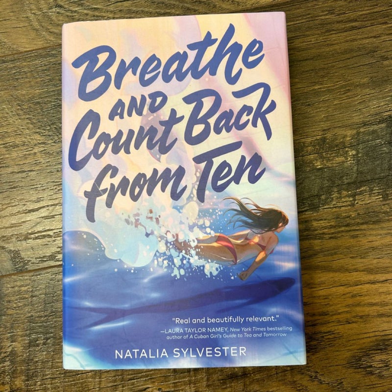 Breathe and count back from ten
