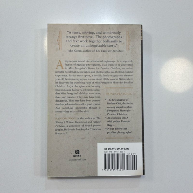 Miss Peregrine's Home for Peculiar Children