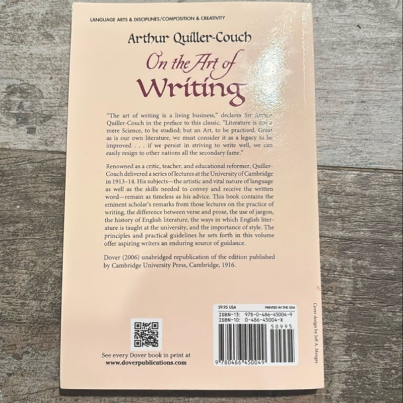 On the Art of Writing