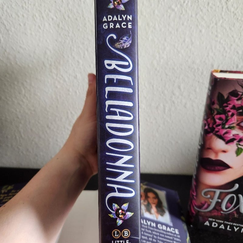 Belladonna and Foxglove B&N Exclusive Editions. 