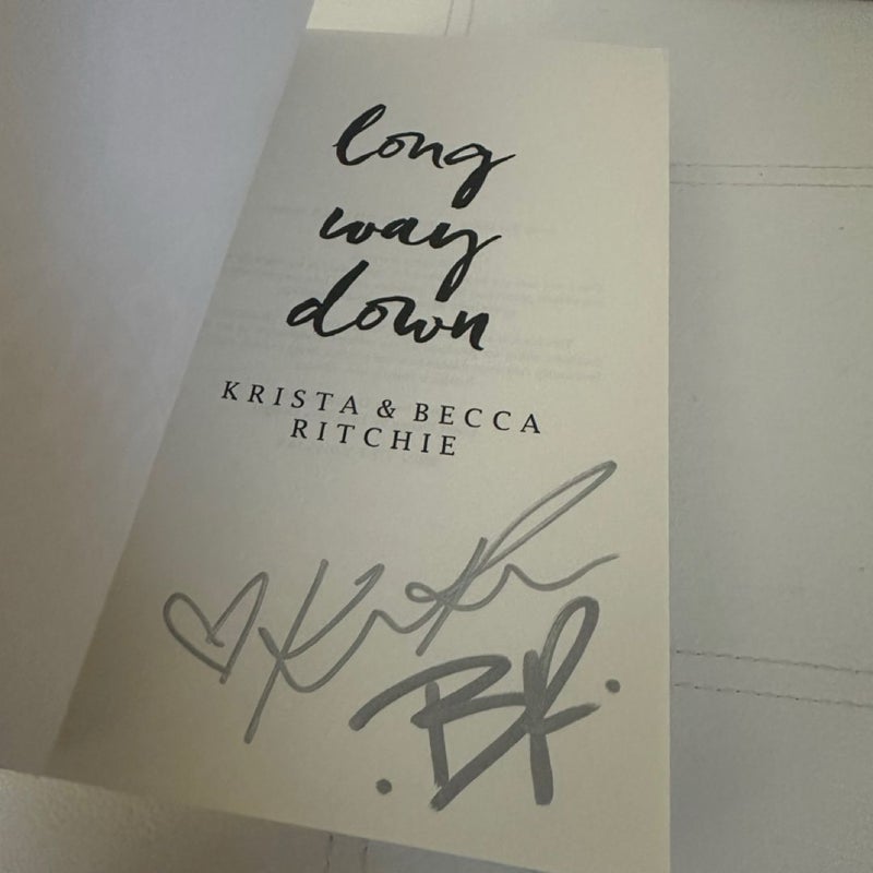 Signed Long Way Down