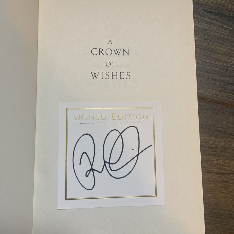 A Crown of Wishes (SIGNED)