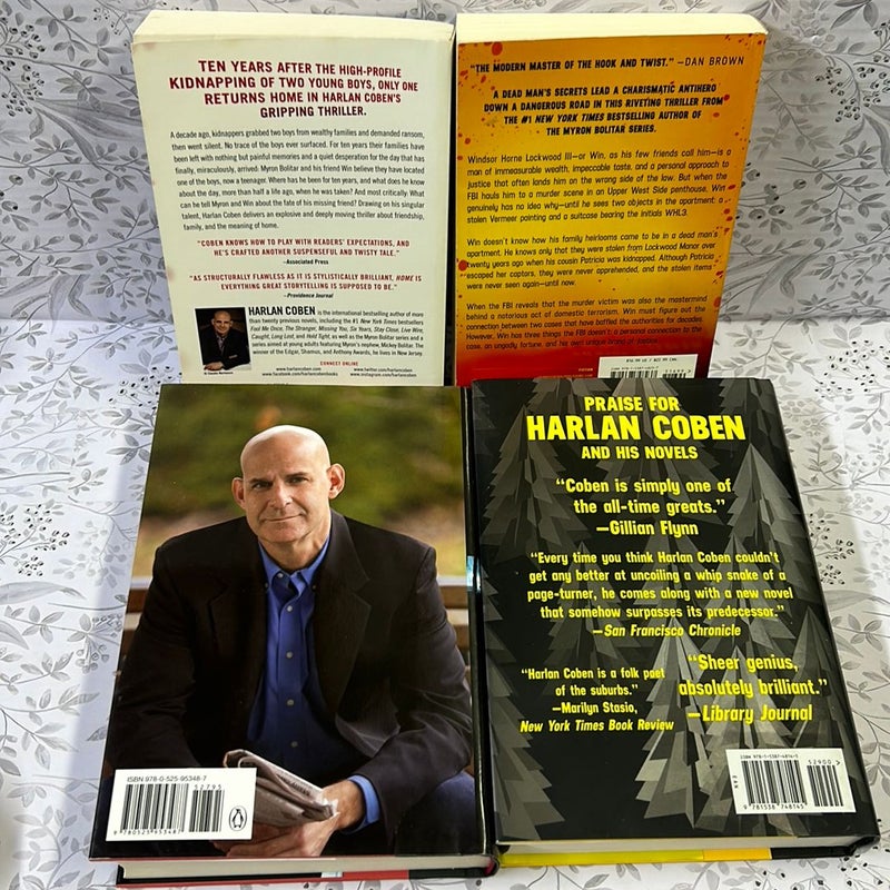 Harlan Coben 2 Paperback 2 Hardcover Bundle