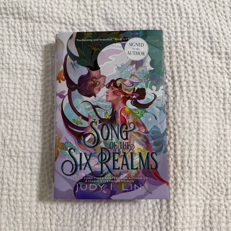 Signed Waterstones Song of the Six Realms