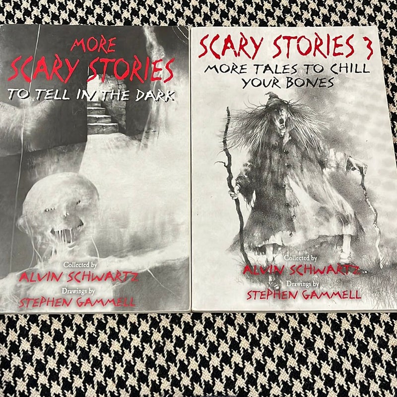 Bundle- book 2 and 3 More Scary Stories to Tell in the Dark