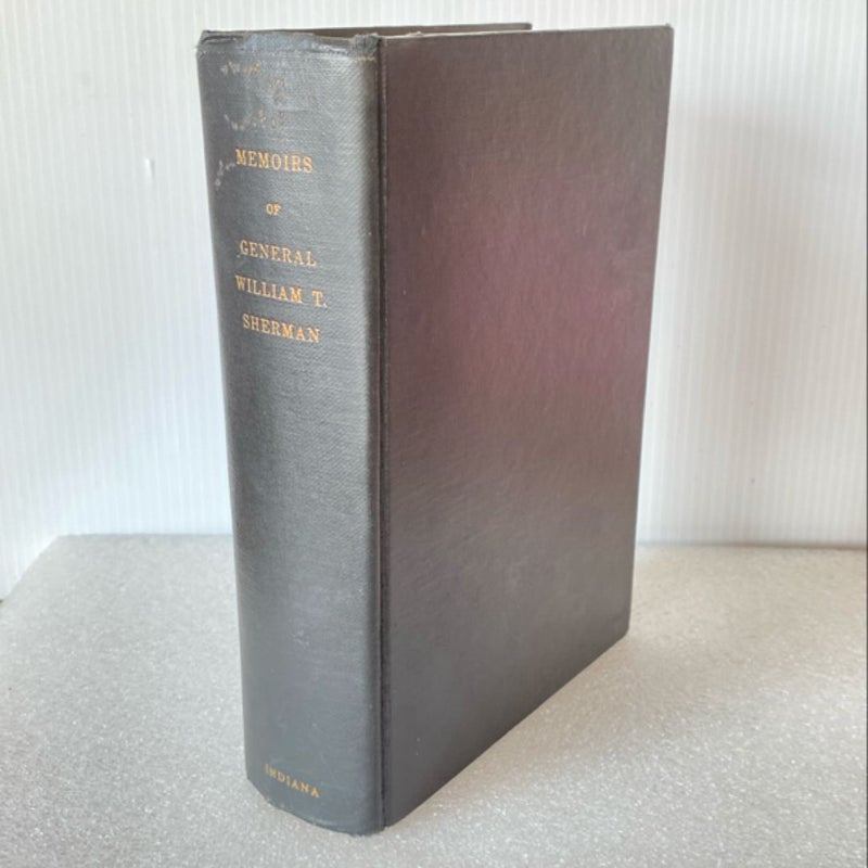 Memoirs of General William T. Sherman, Civil War - Vintage 1957 Hardcover Book