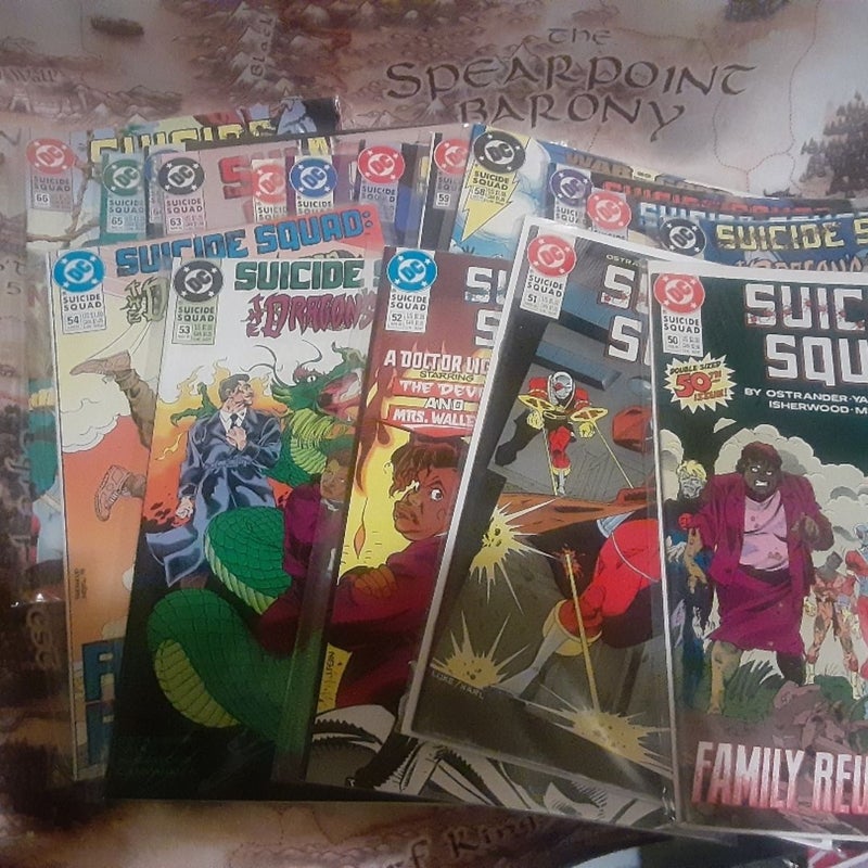 Complete Ostrander Suicide Squad DC COMICS lot 