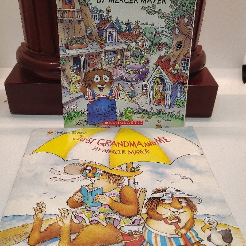 Mercer Mayer Little Critter 6 Book Lot | Golden Look-Look & I Can Read