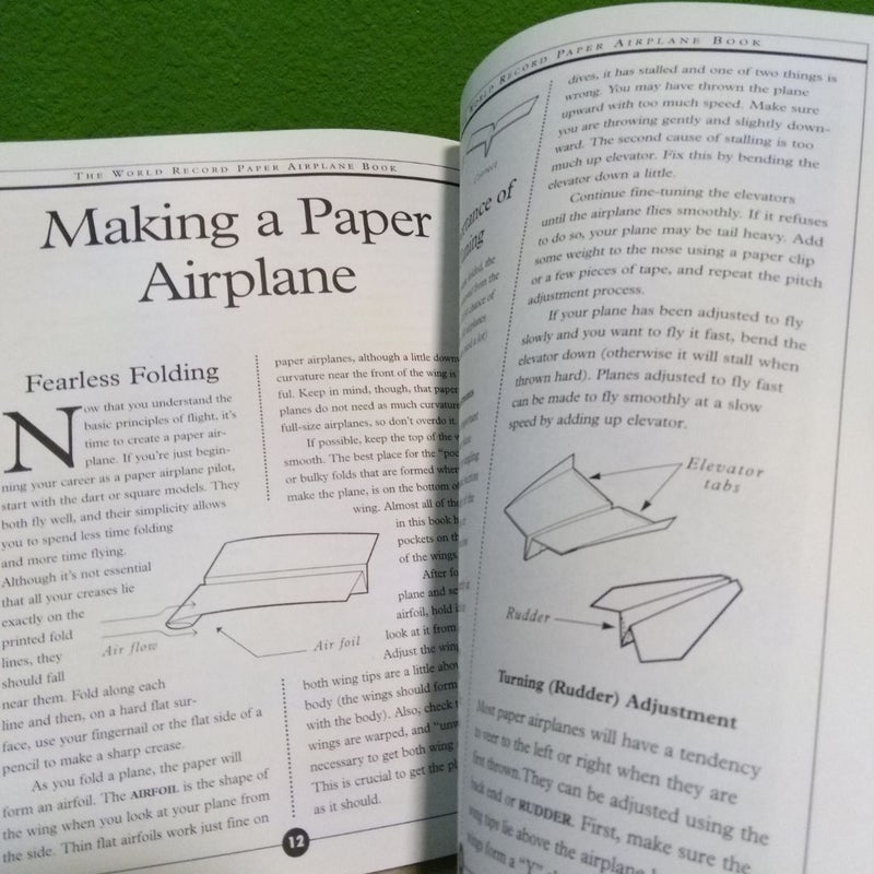 The World Record Paper Airplane Book