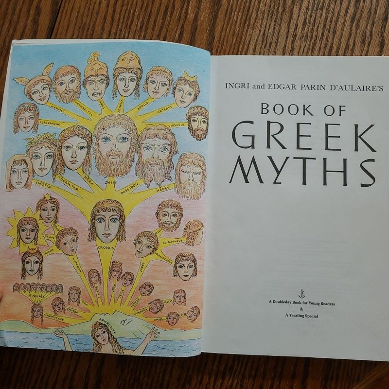 D'Aulaires Book of Greek Myths