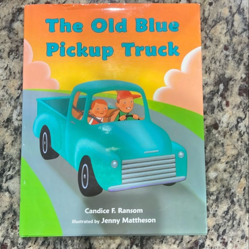 The Old Blue Pickup Truck