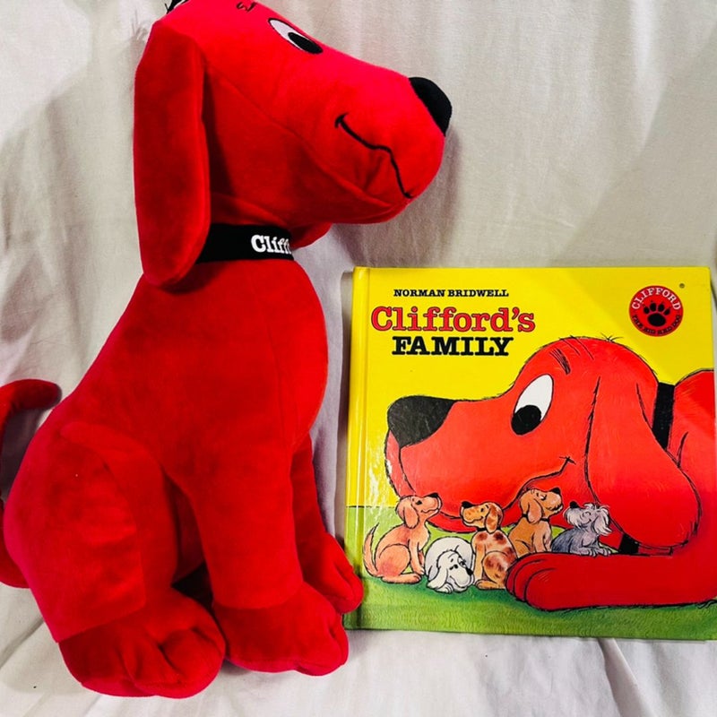 Clifford the Big Red Dog Book & Plush Bundle 