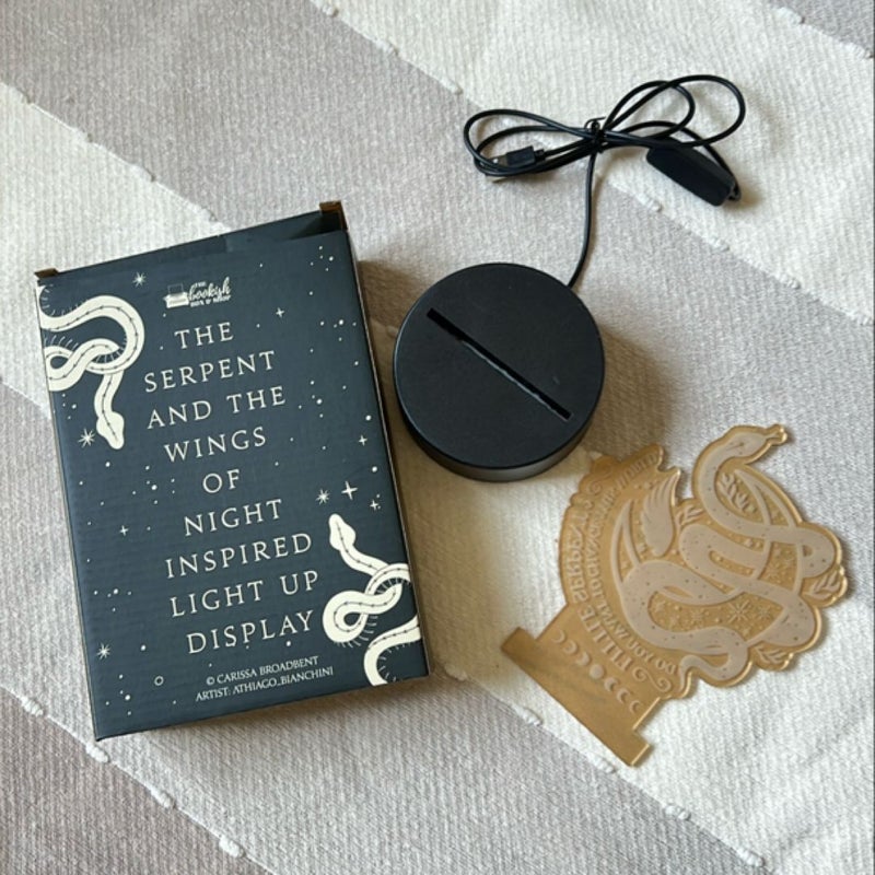 The serpent and the wings of night bookish box