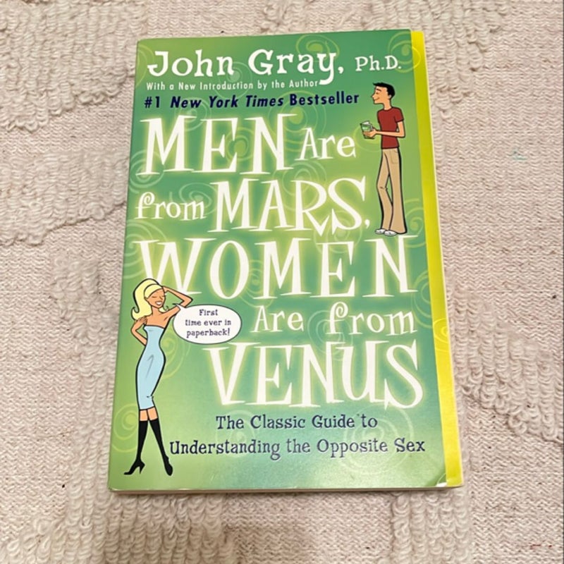 Men Are from Mars, Women Are from Venus