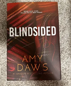 Blindsided *signed special edition hardcover with sprayed edges